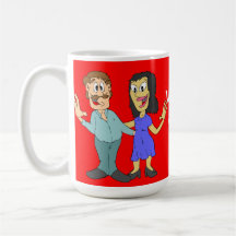 We get along coffee mugs
