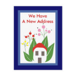 We Have A New Address Postcards