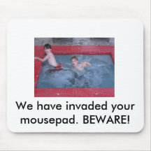 We have invaded your mousepad!!!