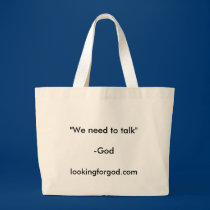 We have to talk bags