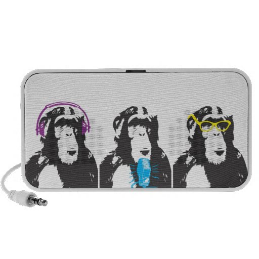 We hear, We speak, We see things Travelling Speaker