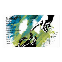We Hold The Future Business Card