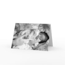We hold their hands for just a moment... greeting card