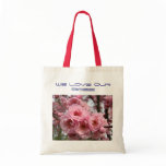 We Love Our Boss! Tote bag gifts Pink Blossoms