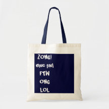We love the internet. canvas bags
