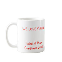We Love YiaYia Mugs