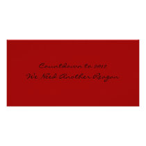 We Need Another Reagan Photo Card Template