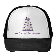 We "Otter" be Married! Mesh Hats