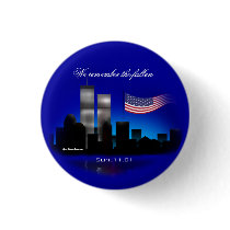We Remember the Fallen Sept. 11 Memorial Button