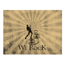 We Rock Postales