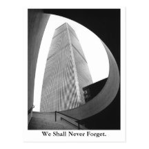 We Shall Never Forget. Post Cards