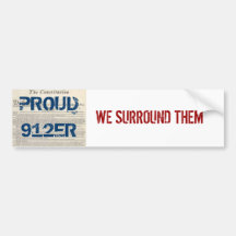 We Surround Them Bumper Sticker