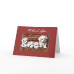 We thank you card