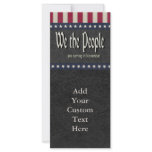 We the People Are Coming In November rack cards