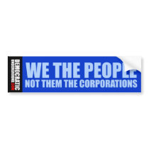 We The People Bumper Stickers