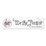 "We the People" Bumper Sticker