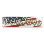 We The People bumper stickers