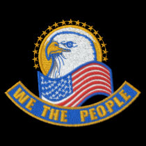 We The People embroidered shirts