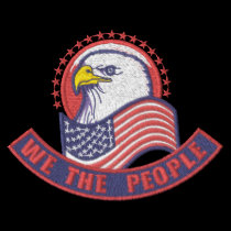 We The People embroidered shirts