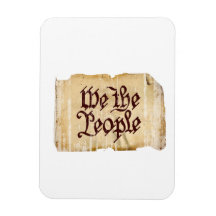 We the People Faded.png Flexible Magnets