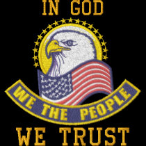 "WE THE PEOPLE" TEA PARTY embroidered shirts