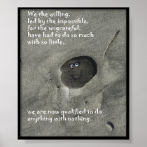 We The Willing Posters