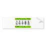 We Think Bumper Sticker