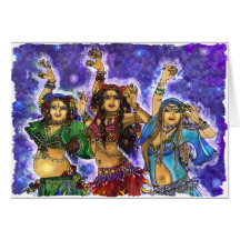 We Three Greeting Card