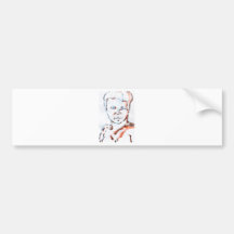 We Tone With The Brushes of our Hearts Bumper Sticker