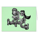 We Truck In Peace Greeting Card