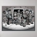 We Truck In Peace Poster