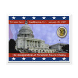 We Were Here - 2009 Inauguration of Barack Obama Postcards
