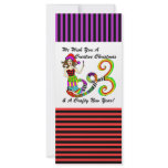 We Wish You A Creative Christmas Mermaid rack cards