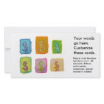 Wealth money abundance fundraising fun happy art photo cards