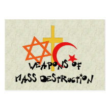 Weapons Of Mass Destruction Business Cards