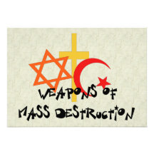 Weapons Of Mass Destruction Personalized Announcement