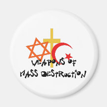 Weapons Of Mass Destruction Refrigerator Magnets