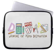 Weapons Of Math Destruction Laptop Computer Sleeves
