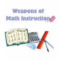Weapons of Math Instructions t-shirts