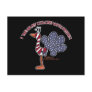 Wear My Colors with Pride Postcard