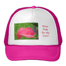 Wear Pink for the Cure! Truckers hats Charities