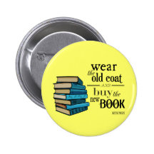Wear the Old Coat . . Book Quote Button