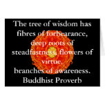 Wearable Buddhist Wisdom - The tree of wisdom cards