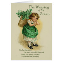 Wearing of the Green Greeting Cards