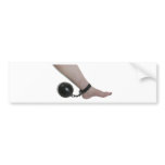 WearingBallChain081210 Bumper Stickers