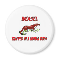 Weasel trapped in a human body