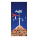 Weather vane rack cards