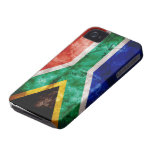 Weatherd South Africa Flag iPhone 4 Case