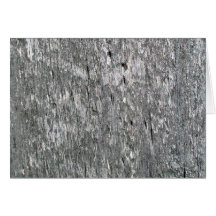 Weathered barn wood with worm holes greeting card