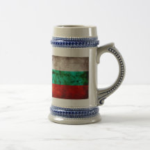 Weathered Bulgaria Flag Coffee Mugs